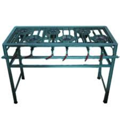 Caterlogic Boiling Table Staggered 6 burner Econo (Gas Stove) - CBTS0006